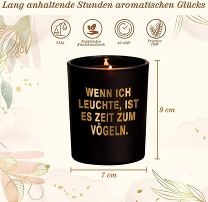 Duftkerze Weihnachtsgeschenk Männer Glas Romantische Weihnachtskerzen