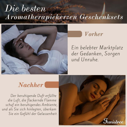 Duftkerze Weihnachtsgeschenk Männer Romantische Xmas Kerze im Glas