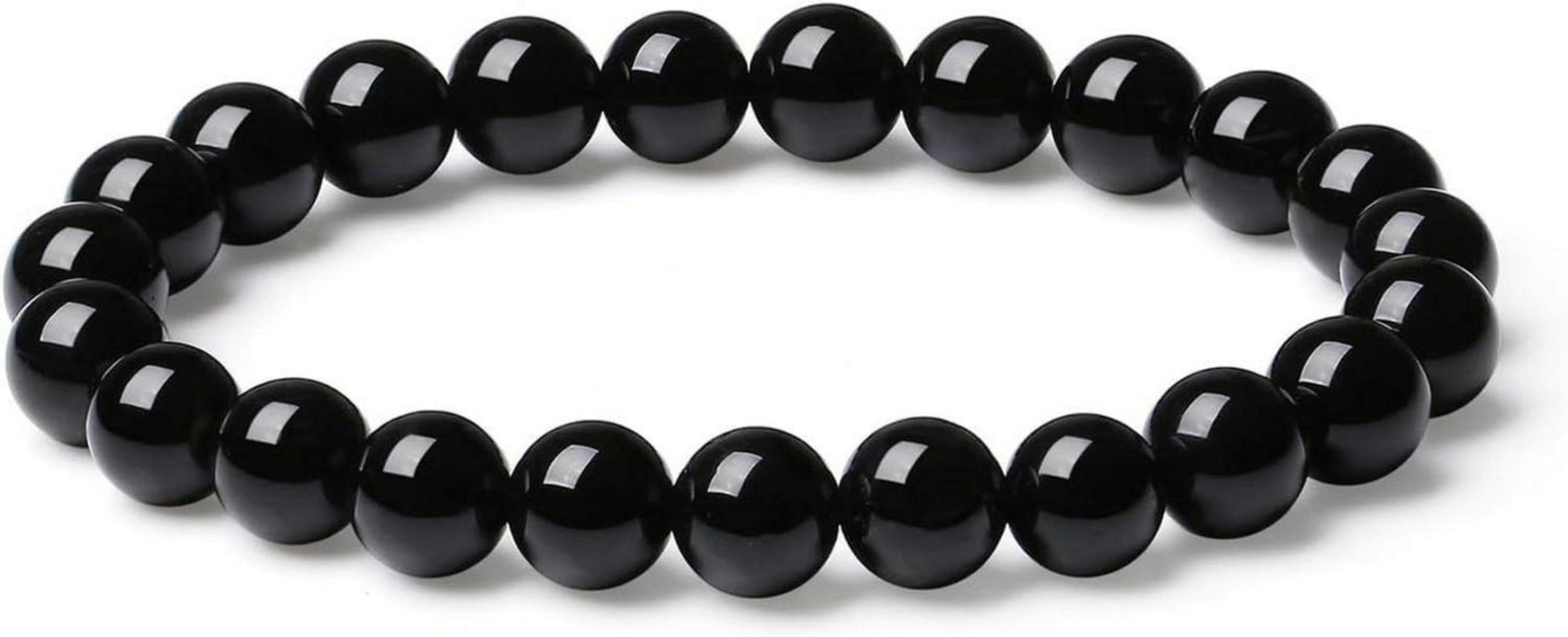 Kristall Armband Natürliche Obsidian Perlenarmband XIANNVXI