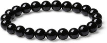 Kristall Armband Natürliche Obsidian Perlenarmband XIANNVXI