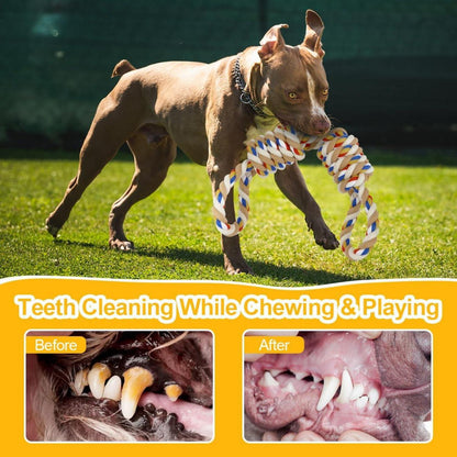 ETACCU Hundespielzeug Seil Baumwolle Unzerstörbar für Große Hunde