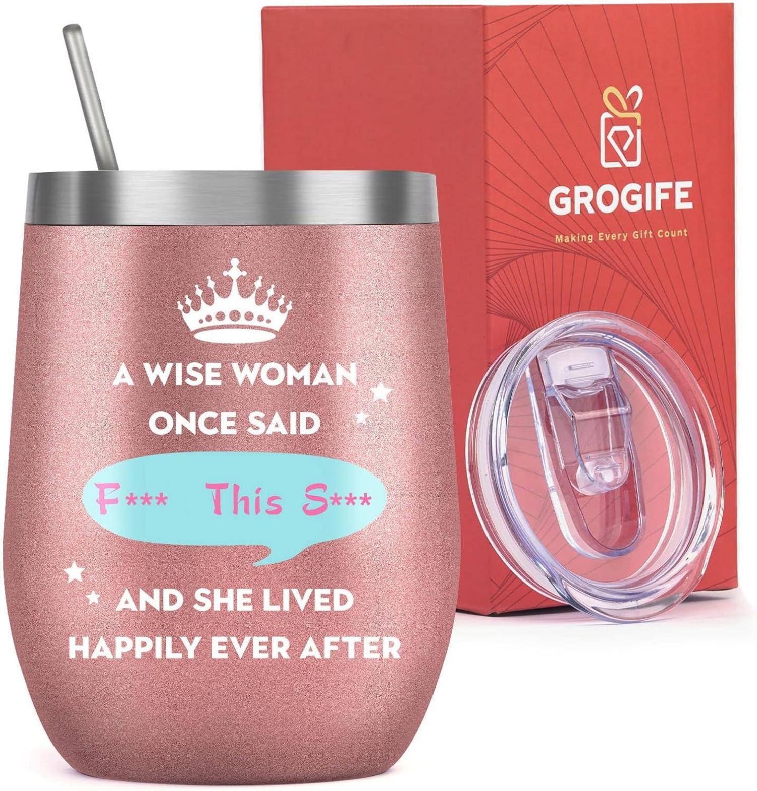 A Wise Woman Once Said Becher 350ml für