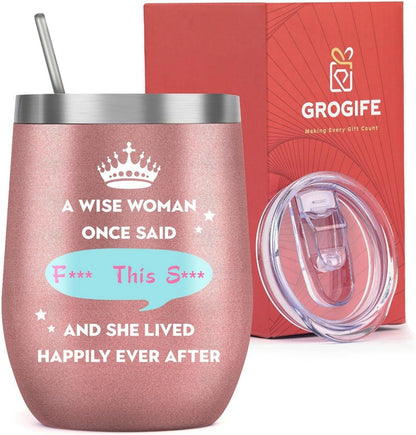 A Wise Woman Once Said Becher 350ml für