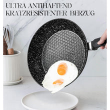 Granit-Bratpfanne mit Deckel 26cm Induktion