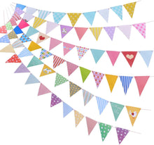 72 Wimpelfahnen Dreiecksfahnen Partyzubehör Schaukelpferd Muster