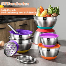 Terlulu Rührschüssel Set mit Luftdichtem Deckel