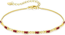 Gold Armband Damen 925 Sterling Silber 14k Vergoldet Zirkonia Infinity