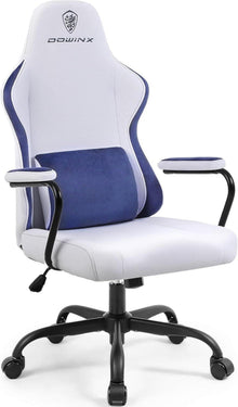 Ergonomischer Gaming Stuhl mit Lendenstütze für Kinder - Blau