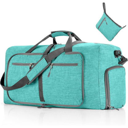 Reisetasche 115L mit Schuhfach, Minzgrün