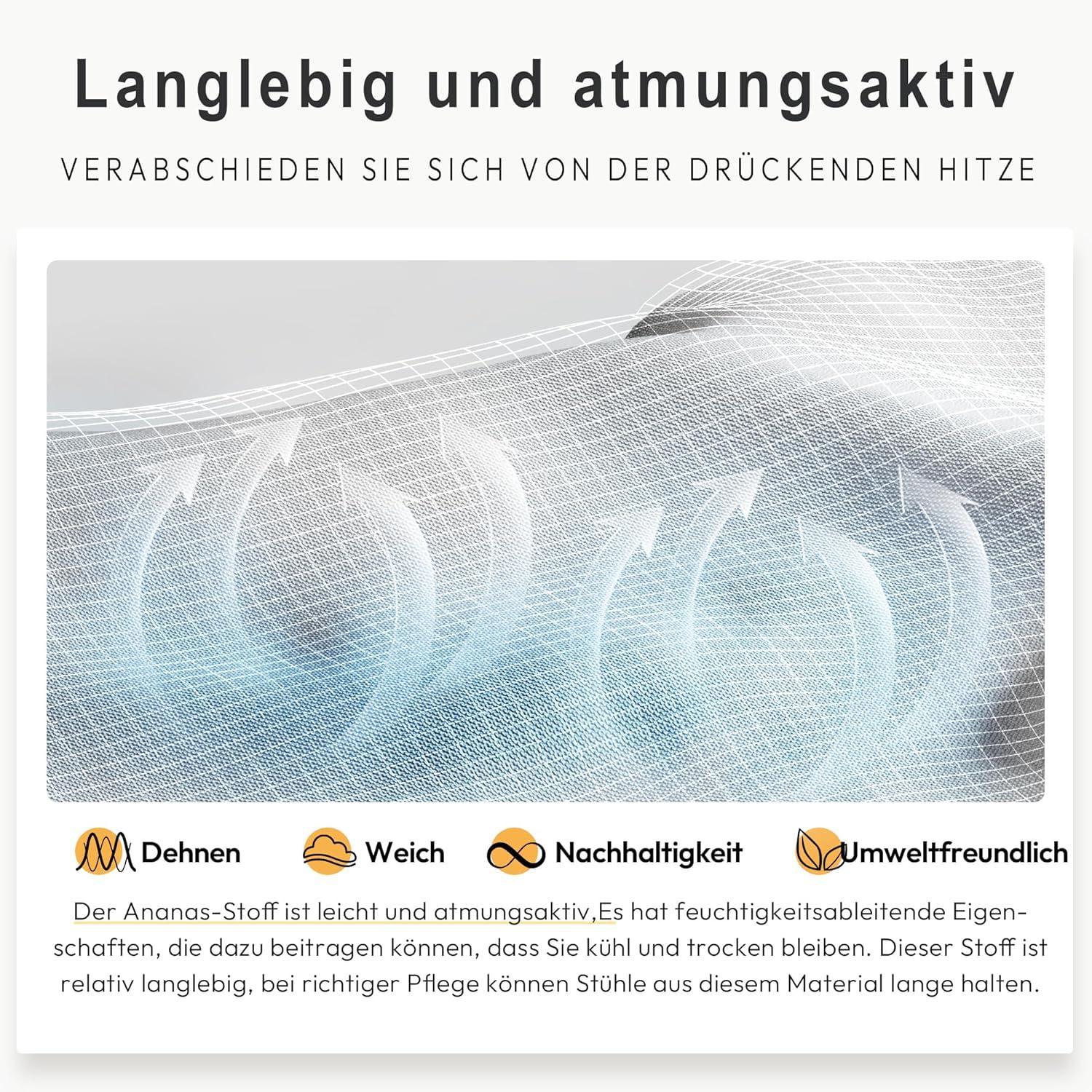 Gaming Stuhl Ergonomisch Stoff Kinder Lendenwirbelstütze Bürostuhl