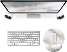 Ergonomisches Mousepad mit Gelkissen und Handauflage für