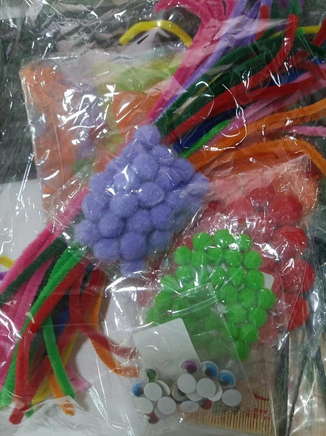 DIY Kastanien Bastelset 527-teilig für Kinder - Herbstliche Dekoration