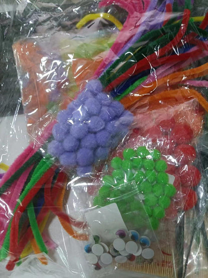 DIY Kastanien Bastelset 527-teilig für Kinder - Herbstliche Dekoration