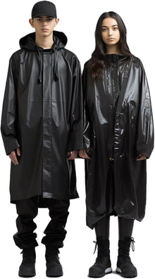 Leichter wiederverwendbarer Regenponcho für Damen und Herren
