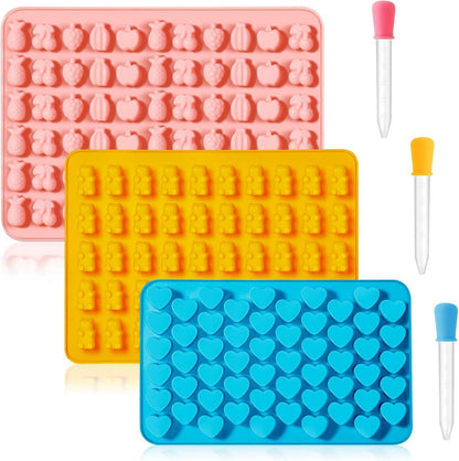 Silikon Bonbon Schokoladenform Herz Eiswürfelformen SüßigkeitenForm