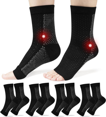 Kompressions Socken für Plantarfasziitis Arthritis Fersensporn Sport