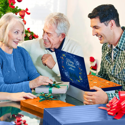 Angel Adventskalender Männer Weihnachten 24 Köder Set Fischer Teenager