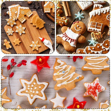 Ausstechformen Weihnachten Edelstahl Fondant Set 11 Stück