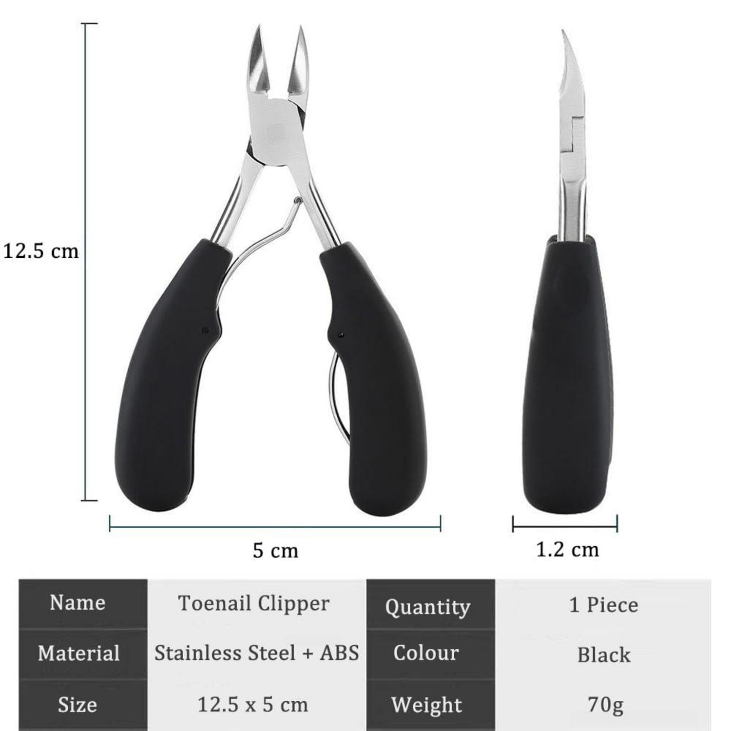 Professionelle Metall Nagelzange aus Edelstahl - für dicke