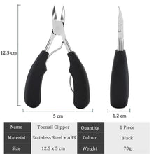 Professionelle Metall Nagelzange aus Edelstahl - für dicke