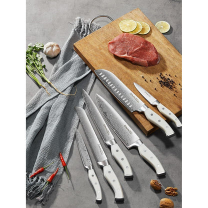 Messerblock mit Messerschärfer 14 TLG Messerset Holzblock