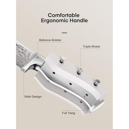 Messerblock mit Messerschärfer 14 TLG Messerset Holzblock