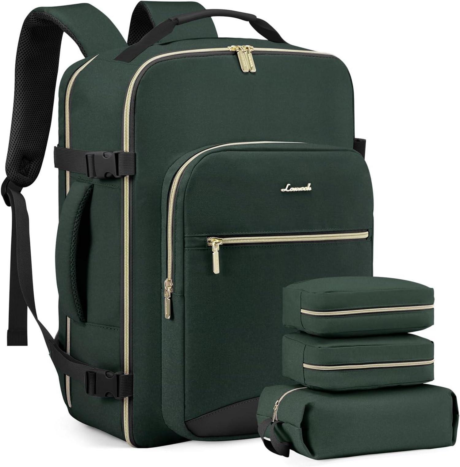 Handgepäck Rucksack 40L Reiserucksack Damen Wasserfest Laptop