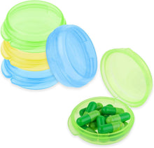 Mini-Pillendose 5er Set Pillen-Box Organizer Tragbar