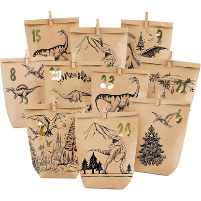 Adventskalender Tüten zum Befüllen 2024 | DIY