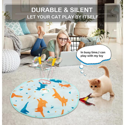 Interaktives Katzenspielzeug Bewegungsaktiviert