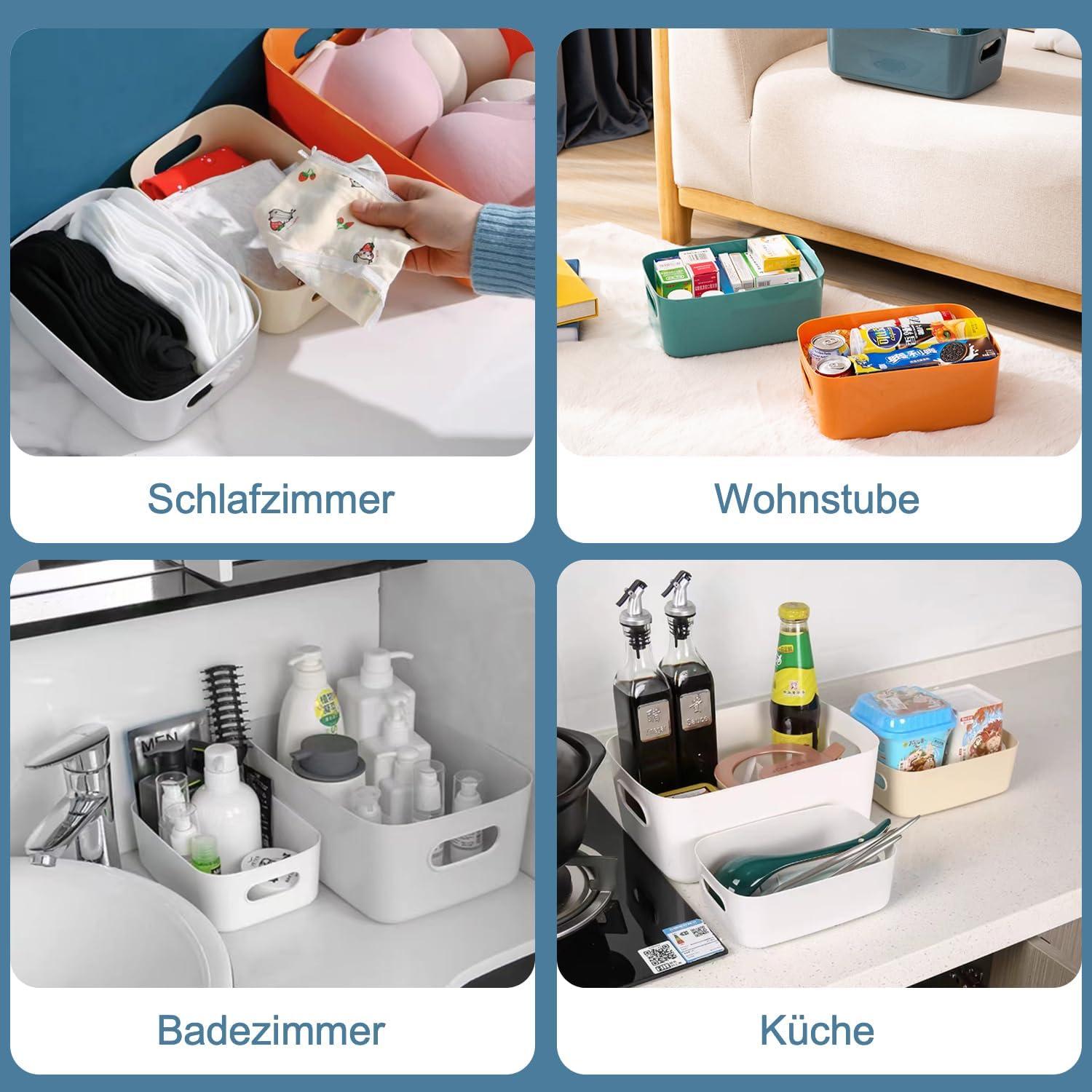 Aufbewahrungsboxen Kunststoff Aufbewahrungsboxen mit Griff und Deckel