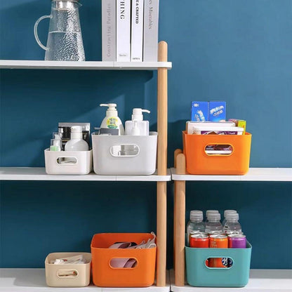 12er Set Aufbewahrungsboxen Kunststoff für Regale Schrank Organizer