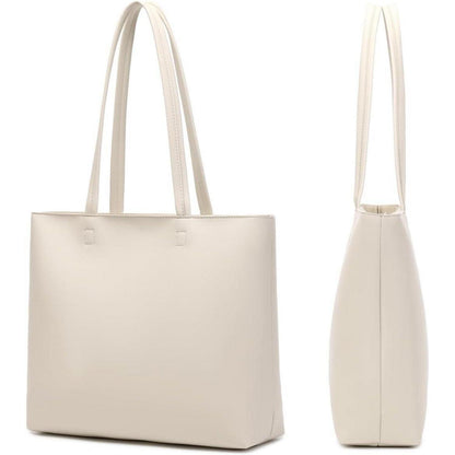 MEEGIRL Damen PU Leder Handtasche mit Reißverschluss