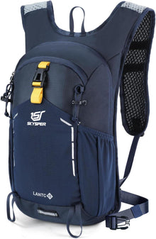 Wanderrucksack 15L: Tagesrucksack Trekkingrucksack Marineblau