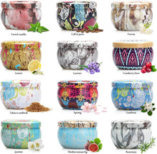 12er Set Yinuo Mirror Duftkerzen Geschenkbox - Sojawachs