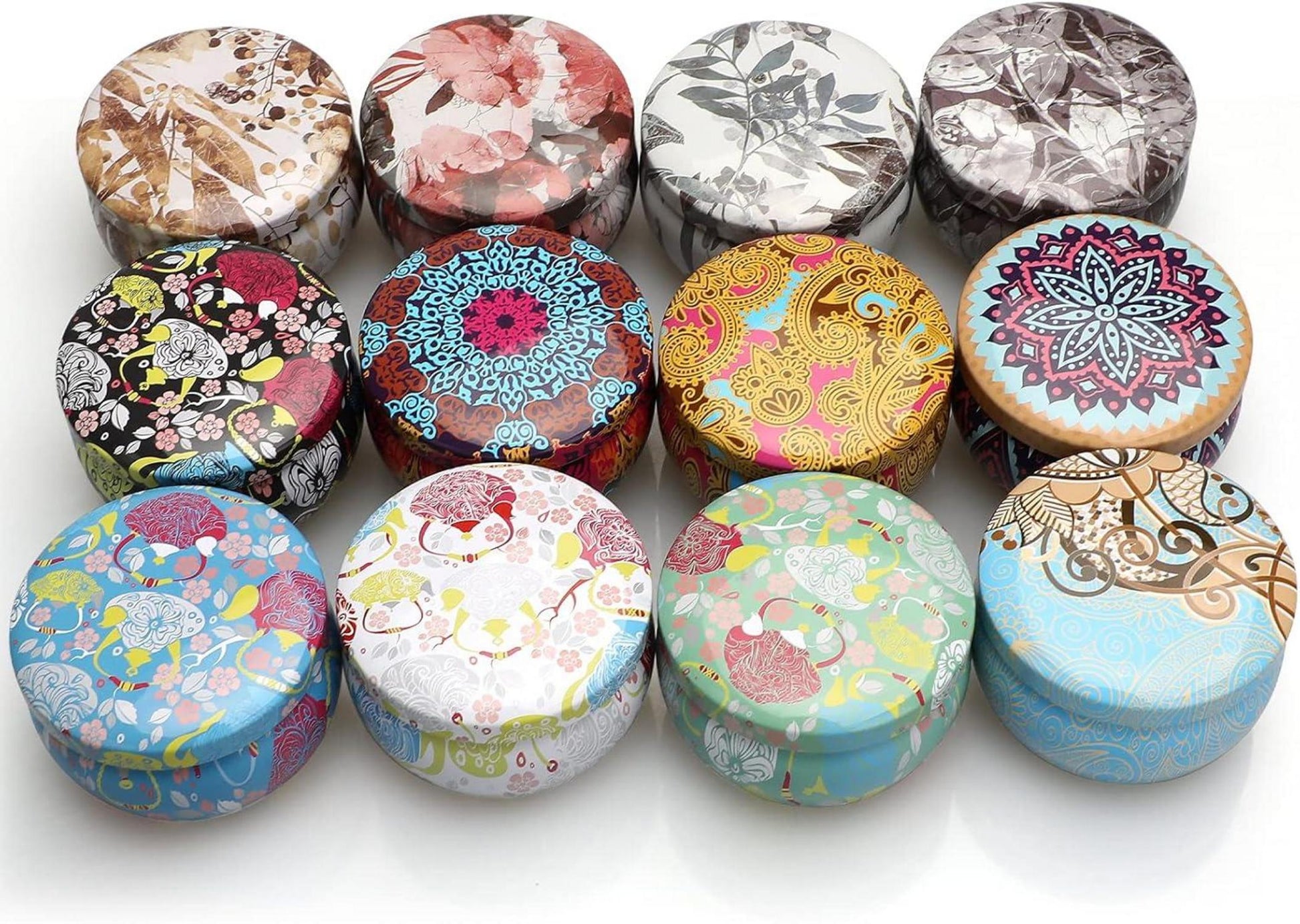 Yinuo Mirror 12er Set Duftkerzen Geschenkbox Aromatherapie Muttertag