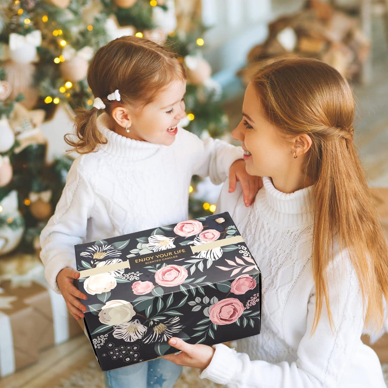 Yinuo Mirror Geschenkset: 12x70g Duftkerzen, Aromatherapie für