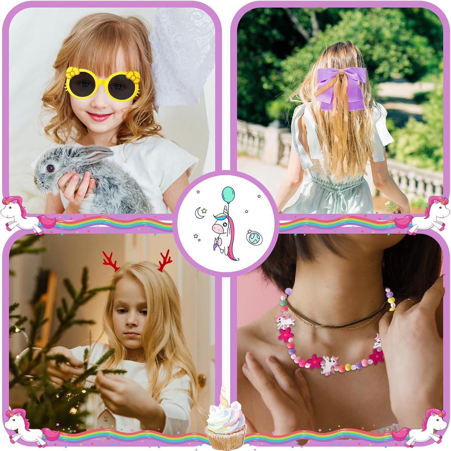 Weihnachts Adventskalender 2024 Mädchen Schmuck Spielzeug Haar-Accessoires