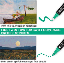 Acrylstifte für Steine wasserfest - 24 Farben Acrylic Paint