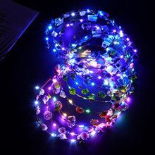 LED Blumenkranz Stirnband 12PCS Haarkranz Mallorca Party Accessoires