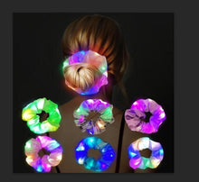 Leuchtende Haargummis Mallorca Party Accessoires Neon Haarbänder