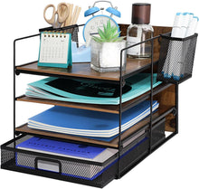 Dokumentenablage Stifthalter Metall Briefablage Organizer Mesh