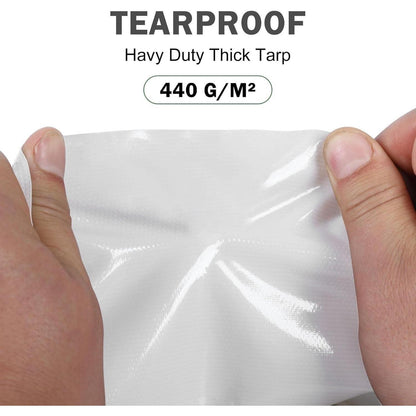 Wasserdichte Abdeckplane 2x3m – 440g/m² PVC Schutzplane