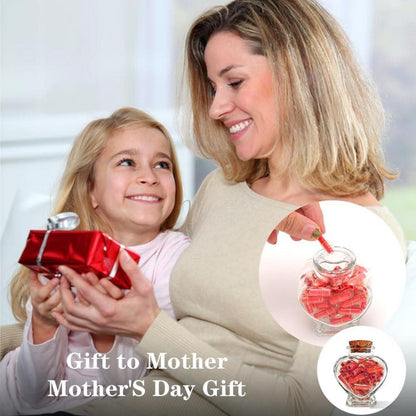 Nachrichtenflasche 50 Stück Kapsel DIY Liebesbotschaft Geschenk