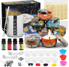 TEPENAR DIY Kerzenherstellung Set mit natürlichen Düften und