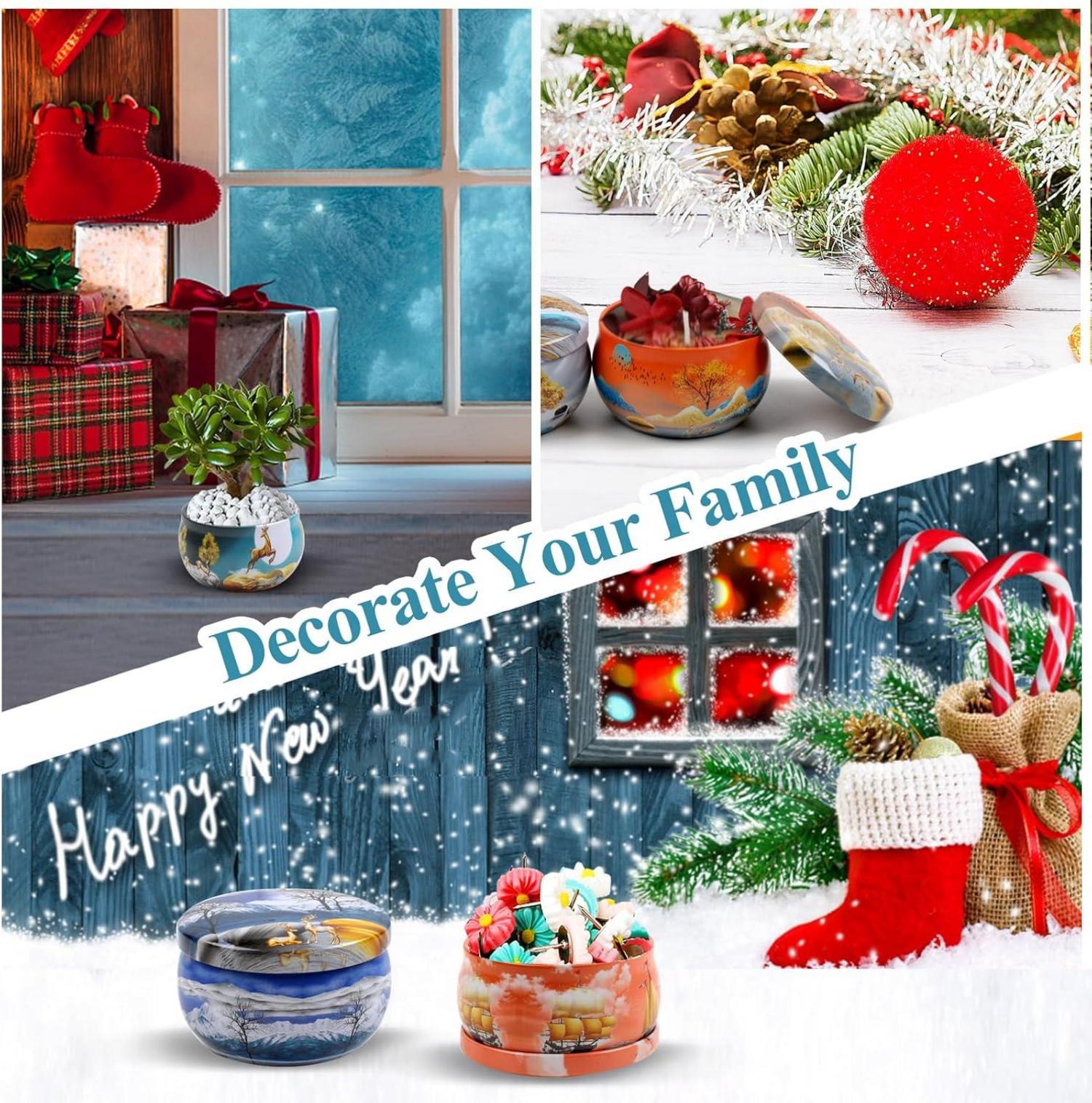 TEPENAR DIY Kerzenherstellung Set Bienenwachs Duftkerzen Geschenke Weihnachten