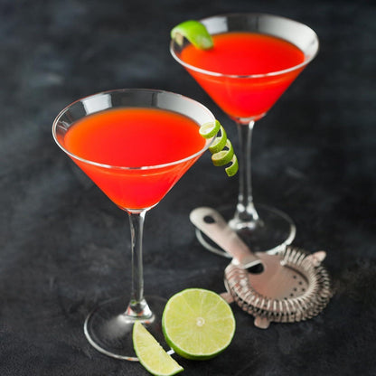 Martini Gläser Cocktailgläser 2er Set 240ml mit Geschenkbox