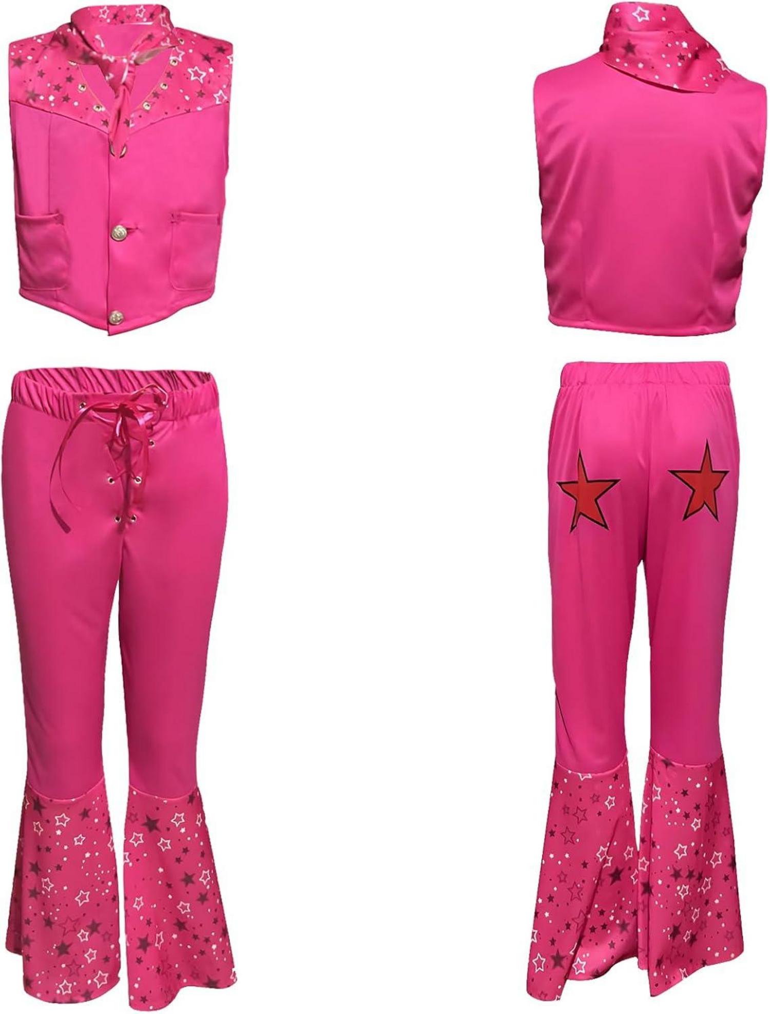 Cowgirl Kostüm Rosa Western Outfit Film Cosplay Mädchen 4-14 Jahre