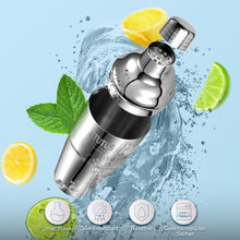 Professionelles Cocktail Shaker Set Edelstahl 750ml 5-teilig