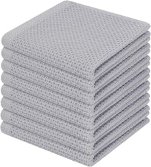 Geschirrtuch Set 8er 100% Baumwolle Premium Saugfähig Waffeldesign